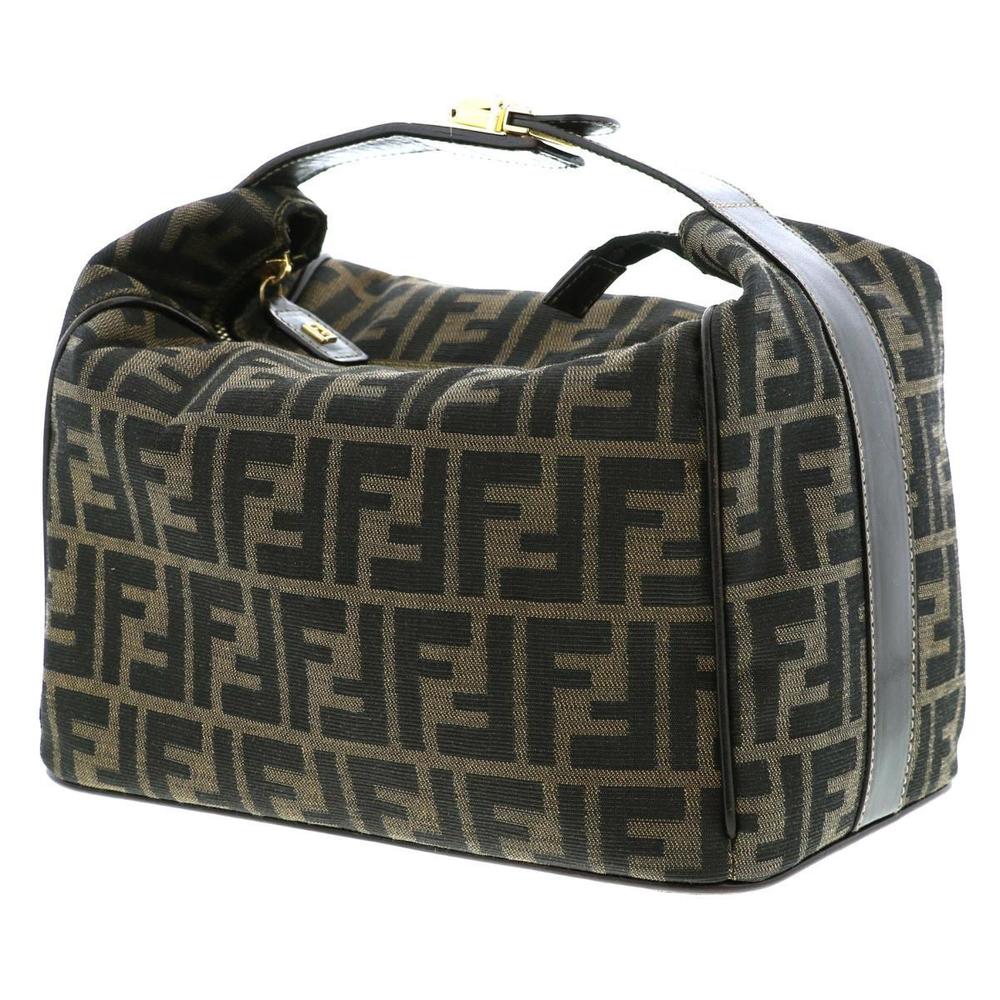 Fendi Pattern Pouch Brown - image 2